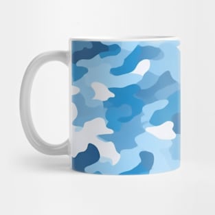 SKY BLUE CAMOUFLAGE DESIGN, PHONE CASE, MUGS, AND MORE Mug